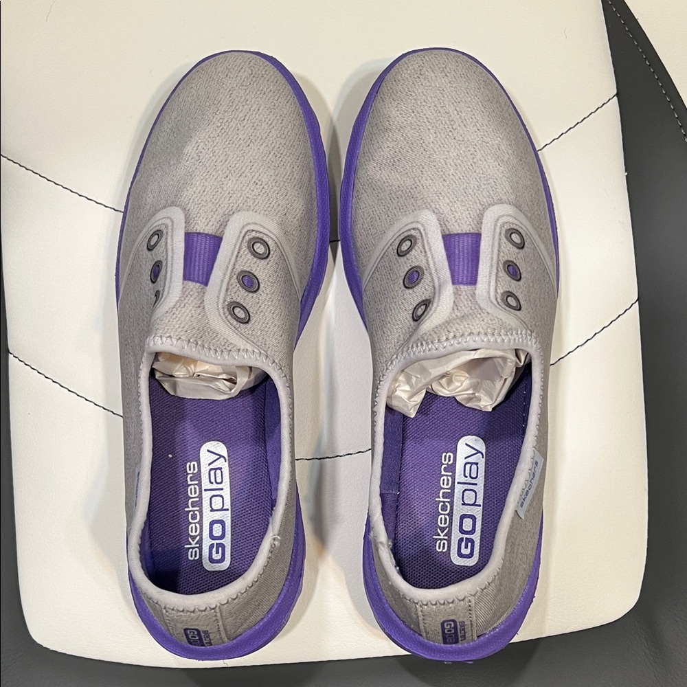 Skechers GO Play Canvas Slip-Ons